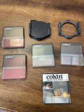 Lot of COKIN CROMOFILTER SA-Paris-France, And 58 COKIN Filter Holders Adapt.