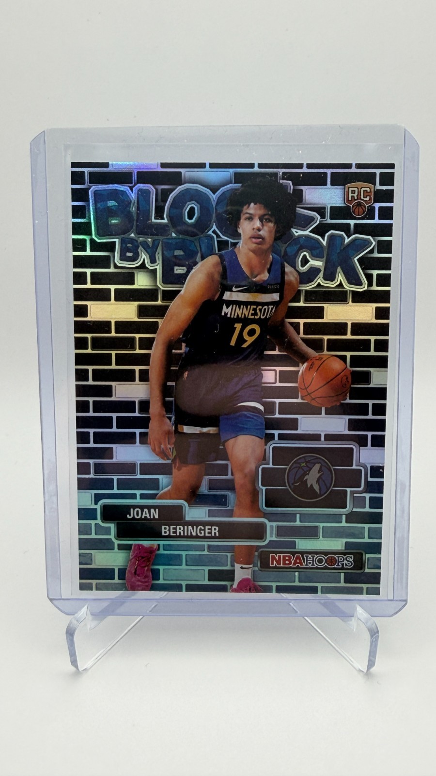 Joan Beringer Nba Hoops Block By Block Case Hit BYB-17 *No us shipping*
