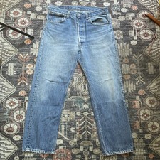 Vtg Levis 501XX Men Blue Jeans 501xx Tag 34x30 Fit 32x28 Made USA 1994 Med Wash