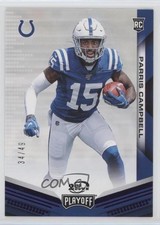 2019 Panini Playoff Rookies 2nd Down 34/49 Parris Campbell #217 3d7