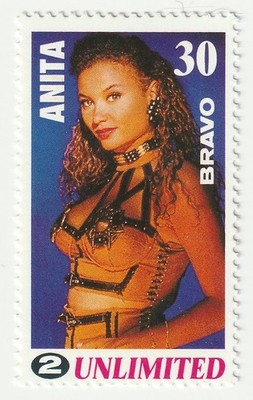 Anita Doth   2 Unlimited   Bravo Star Stamp   German 1990s   Vintage   Rare