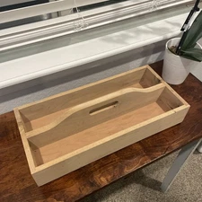 Vintage-wooden tool carrier/caddy/tote primitive/farmhouse country Decor A++