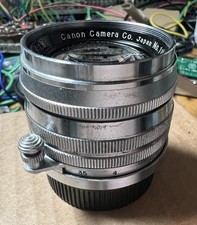 Canon 50mm f1.8 vintage lens - LTM Leica Screw Mount L39