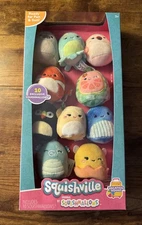 Squishville by Squishmallows Vacation Squad 10 Squishmallows BRAND NEW