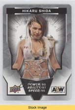 2024 AEW All Elite Wrestling Gaming Cards Level C Hikaru Shida #58 READ p0r