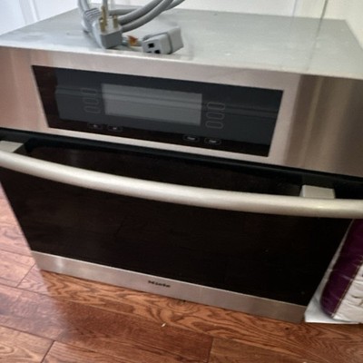 Miele Built-In Electric Wall Oven Stainless Steel Touch Control NEW NO BOX.