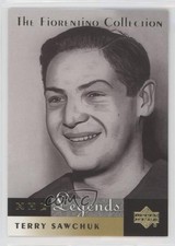 2001 Upper Deck Legends The Fiorentino Collection Terry Sawchuk #FC-TS HOF 1o3