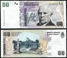 Argentina / Argentinië  -  50 Pesos  (UNC)  p356  2003-2013