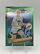 2025 WNBA Panini Prizm Green Prizm Hailey Van Lith #2 (RC) - Sky