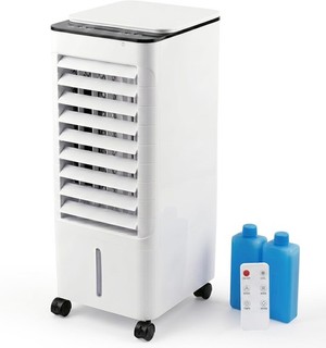 6.5L Mobile Air Cooler 3-in-1 Evaporative Cooling Fan Humidifier Remote