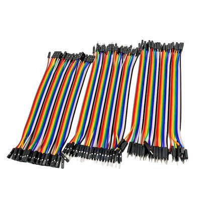(1X/3X)40 PCS10/15/20CM MM, MF, FF Dupont Wire Jumper Cable Arduino Breadboard