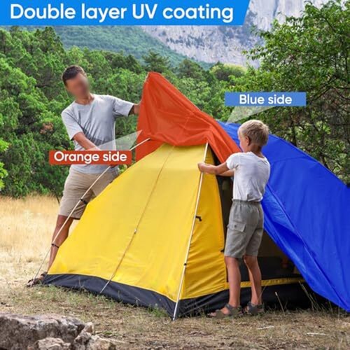 KIT DE SURVIE Extérieur 3 en 1 Tous Temps avec Imperméable Sac de