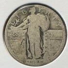 2 Standing Liberty Quarters (1925 & 1927), 90% Silver, Free Shipping.