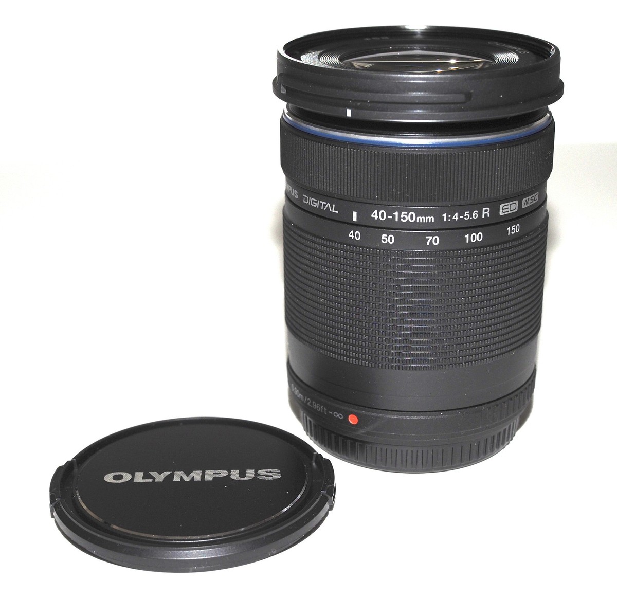 Olympus M. Zuiko 40-150mm f4-5.6 R ED Lens - Black | eBay