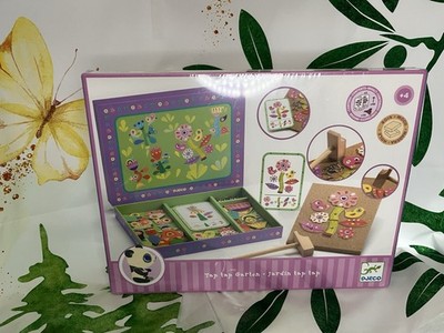 Tap Tap - DJECO - ''GARDEN'' Tap Tap Motor Skills Game - NEW- SEALED