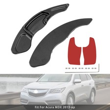 Steering Wheel Paddle Shifter Extension For Acura MDX RDX TLX Aluminium Black ZA