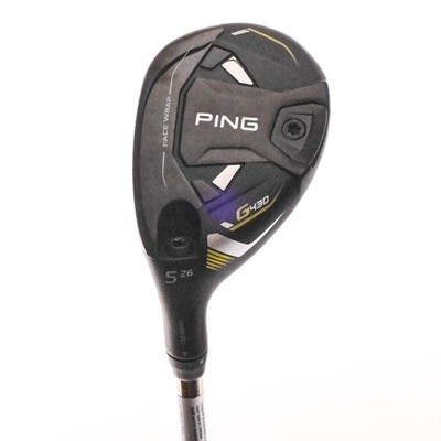 Ping G430 Hybrid #5 26* Tour 2.0 85g Stiff Flex Graphite LEFT