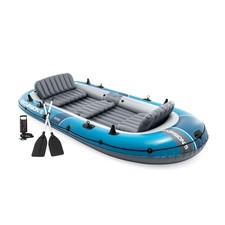 Intex Boot Excursion 5 Sportboot Schlauchboot Angelboot Motorboot Paddel Pumpe