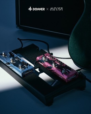 Donner X MIYAVI Multi-Effects Pedals | Rage Breaker / Dimension Weaver