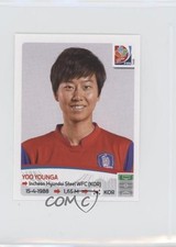 2015 Panini FIFA Women's World Cup Canada Album Stickers Yoo Younga #364 0s5