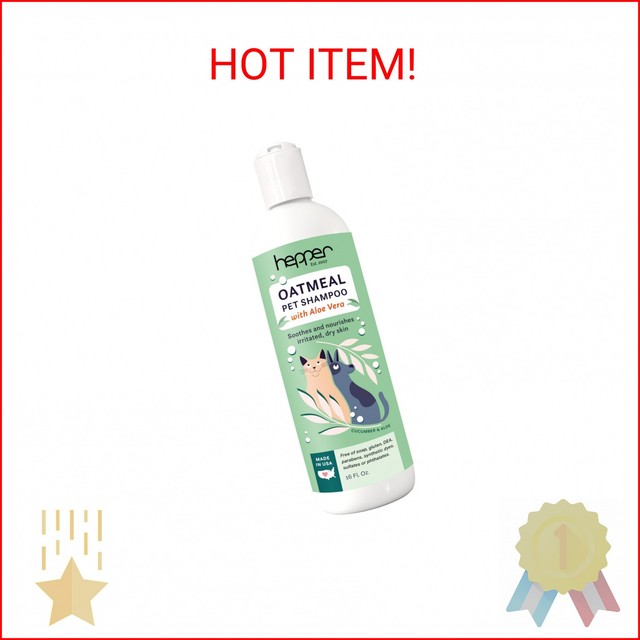 Hepper Colloidal Oatmeal Pet Shampoo