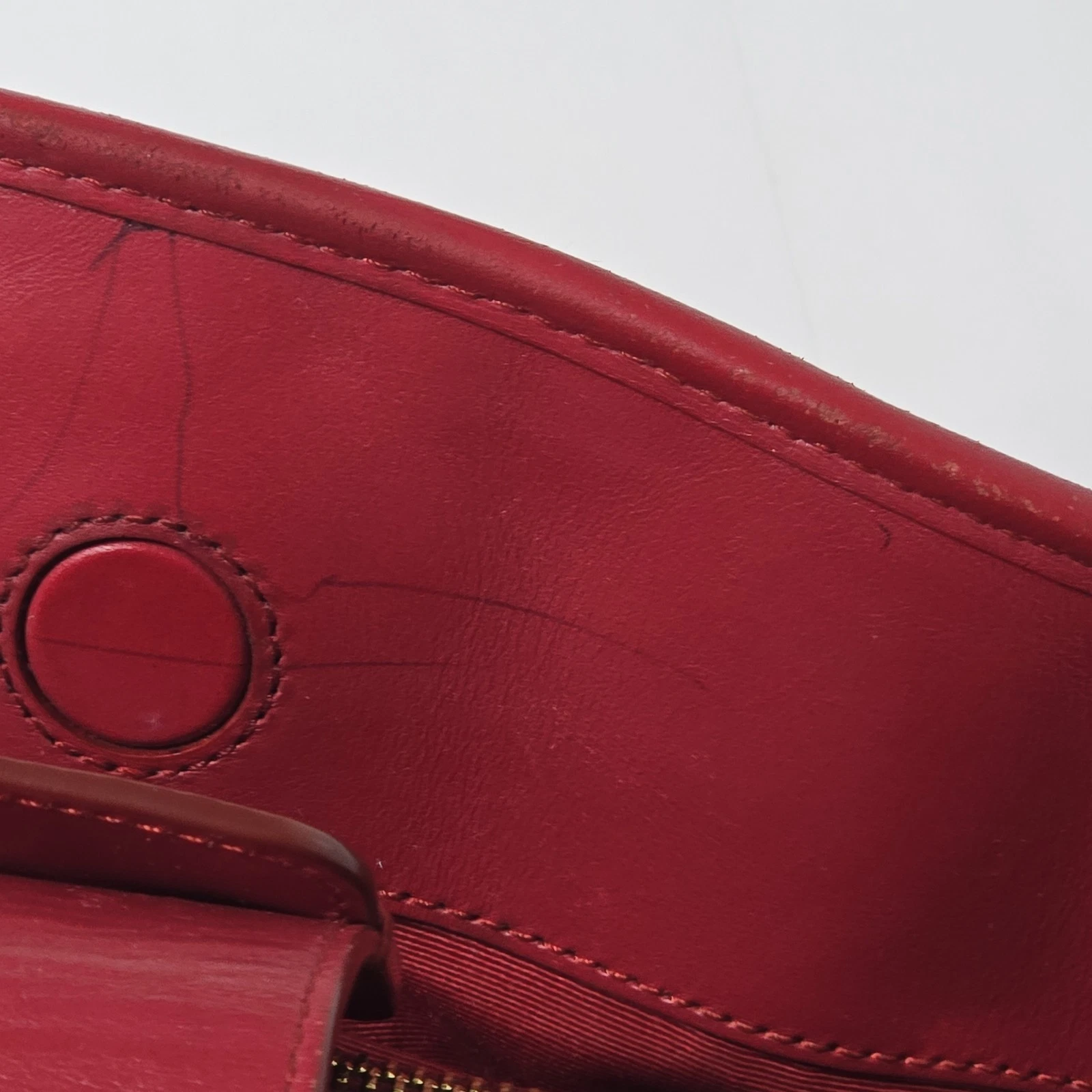 Borsa a mano Coach in pelle trapuntata Madison F36679 classica rossa