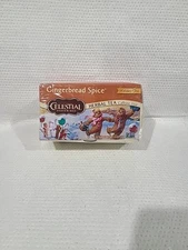 Celestial Seasonings Herbal Tea, Gingerbread Spice, 18 Count BB 10/24
