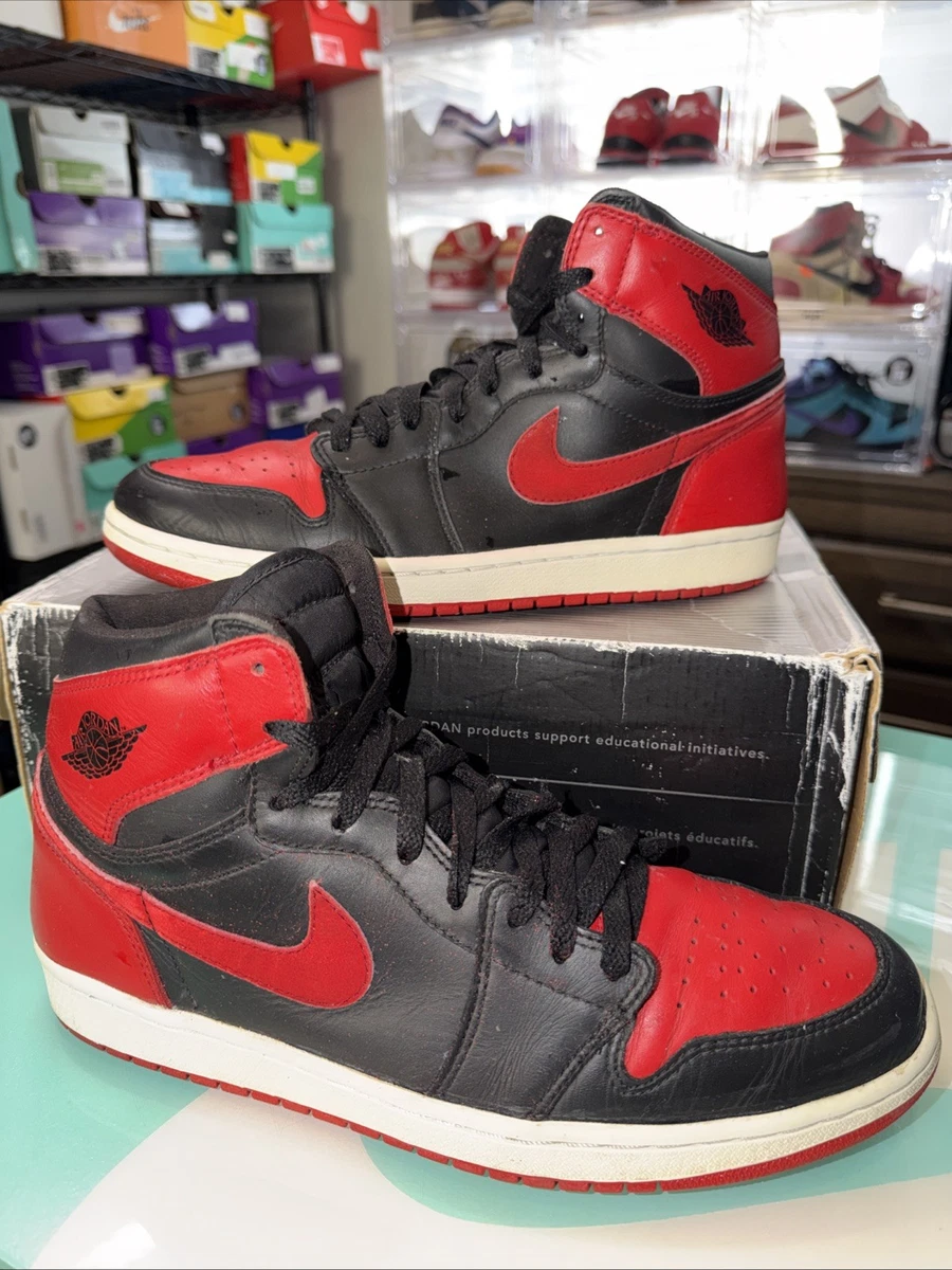 a*氏様 AIR JORDAN 1 VINTAGE BRED 2001 Jordan 1 Retro 2001 Bred for Sale | Authenticity Guaranteed | eBay