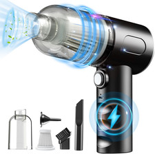 Compressed Air Duster-Vacuum Keyboard Cleaner-Air Blower 3-In-1-Electric Air Dus