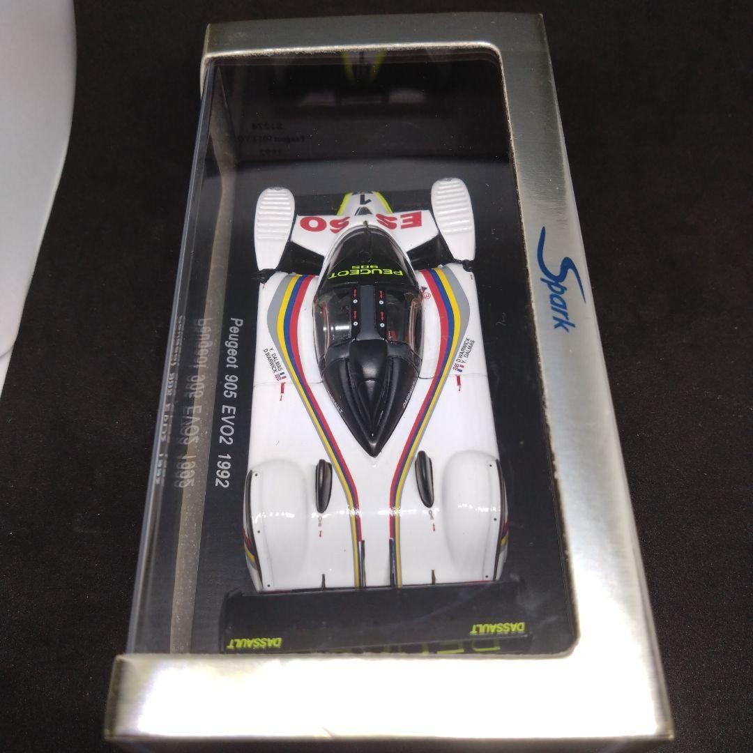 1/43 Spark Peugeot 905 Evo2 1992 コプター Peugeot 905 Evo 2