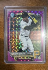 2025 Bowman Chrome - Prospects Johan De Los Santos, Johan De Los Santos #BCP-163