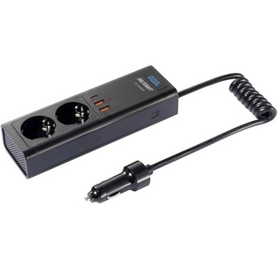 Voltcraft Wechselrichter VC-CAR200 200 W 12 V/DC - 230 V/AC Auto Steckdose
