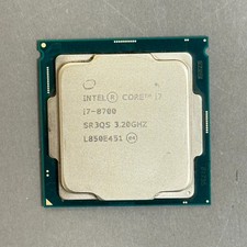 Intel Core i7-8700 Processor Model LGA 1151/H4 Socket Type