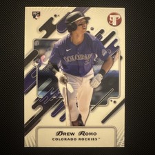 2025 Topps Pristine #193 Drew Romo- Rookie (RC) ⚾️