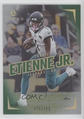 2024 Panini Luminance Green 15/100 Travis Etienne Jr #31 13dr