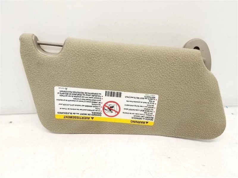 Parasol derecho para pasajero Pontiac Grand Am 2000-05 con espejo *tela gris* Foto 3 de 4