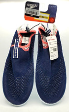 Image of Speedo Women's Surf Strider Water Shoes - Navy Blue & Pink - Small 5-6