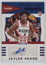 2019 Panini Chronicles Hometown Heroes Rookie Red Jaylen Hoard #HH-JHO Auto 5j8