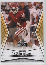 2014 Leaf Draft Gold Aaron Colvin #1 0a1