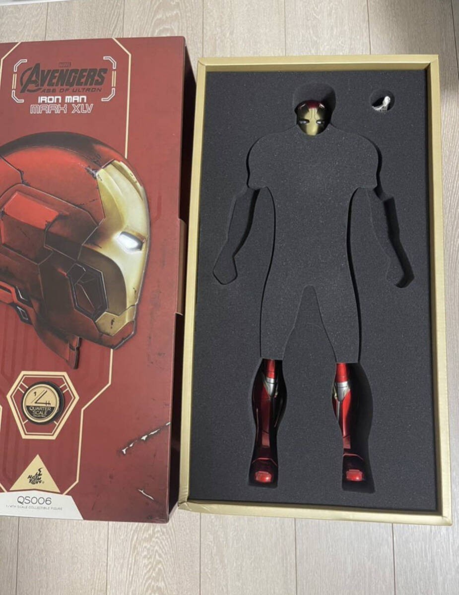 New Open Only Hot Toys QS006 Iron Man Mark 45 1 4 Hottoys