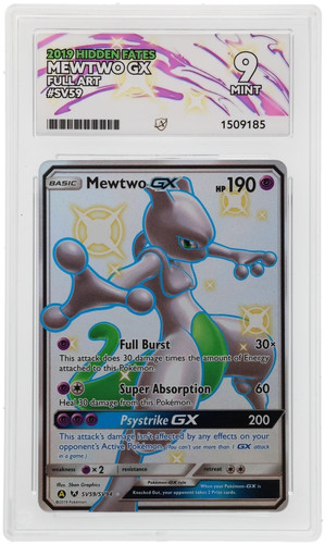 Mewtwo-GX graded ACE 9 for sale on eBay