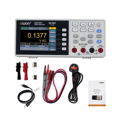 OWON XDM1041 Portable Digital Multimeter,3.5in Desktop Digital Multimeters, 5...