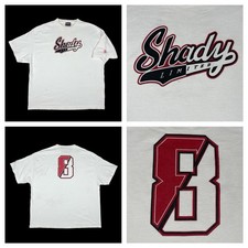 VINTAGE Y2K SHADY LTD EMINEM DOUBLE SIDED GRAPHIC T-SHIRT MENS 2XL 2000  S RAP