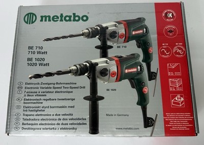Metabo BE710 710 Watt Electronic Variable 2 Speed Drill New