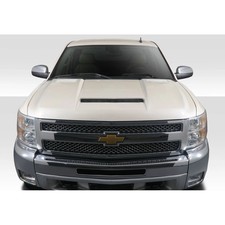 Duraflex Rk-s Ram Air Hood For Silverado Chevrolet 07-13 Ed112797