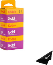 Kodak Gold 200 35Mm Film Bundle, 3 Rolls, 36 Exposures Each, for 35Mm Film Camer
