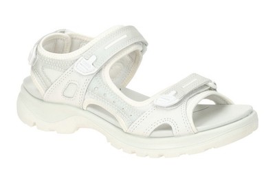 Ecco Schuhe OFFROAD weiß Damen Sandale Sandaletten 06956360922 NEU