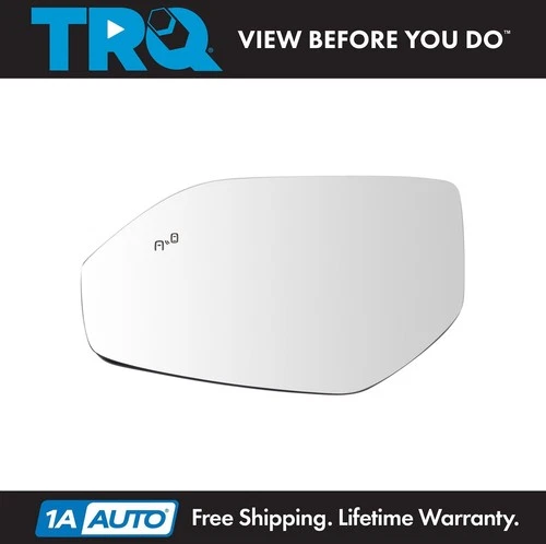 TRQ Left Mirror Glass Fits 2018 Volkswagen Atlas
