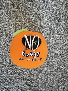 No Doubt Sphere Las Vegas Falling Foam Orange Limited Concert Memorabilia