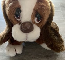 Vintage Russ Berrie BAXTER THE BASHFUL BASSET Hound Plush Dog 12 W/ Tags 871